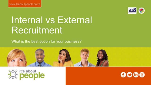 Internal vs External Recruitment