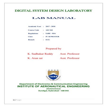 Iare dsd lab_manual