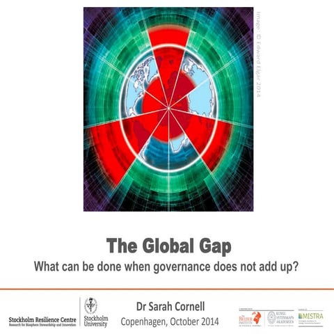 IARU Global Challenges 2014 Cornell Governance gaps