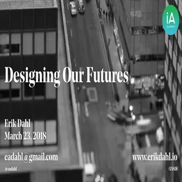 Designing Our Future(s)
