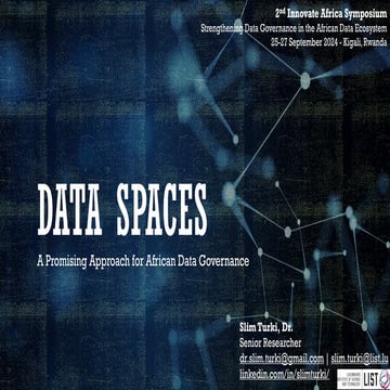 Data Spaces: A Promising Approach for African Data Governance