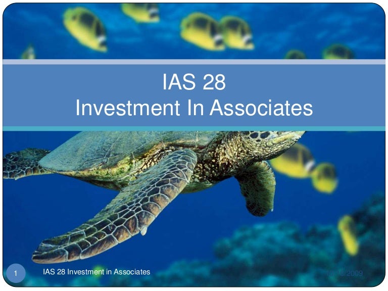 IAS 28 Investment In Associates