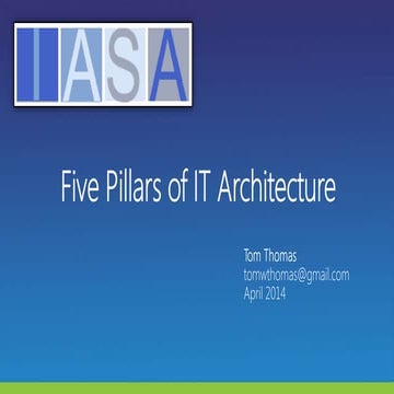 Iasa5 pillars