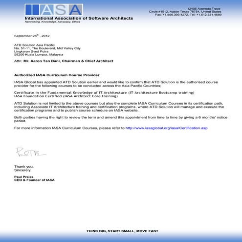 ATD Authorized Course Provider