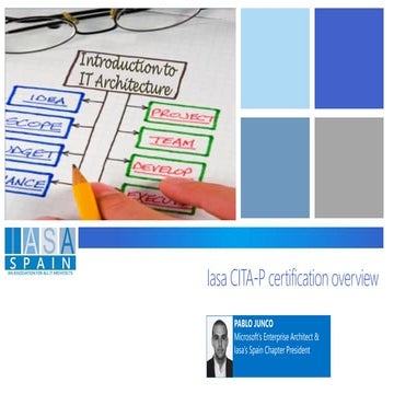 Iasa Spain Chapter - Repaso al proceso de certifficación de CITAP