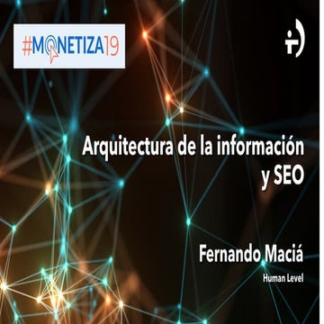 Arquitectura de la información y SEO