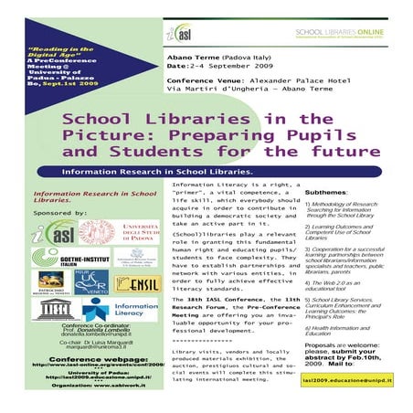 Iasl2009 Conference -Italia