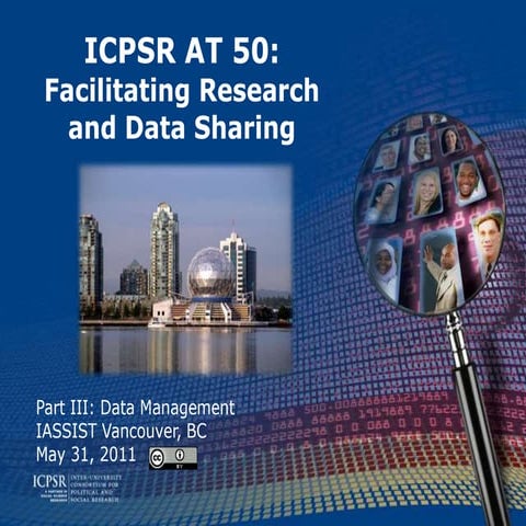 ICPSR Data Managment