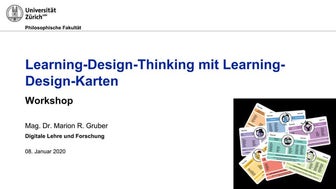 Learning-Design-Thinking mit Learning-Design-Karten