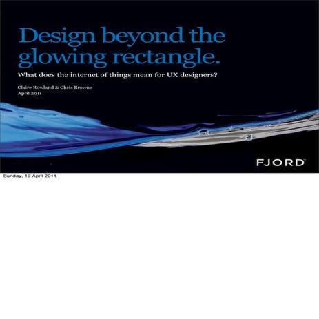 Fjord @ the Polish IA summit