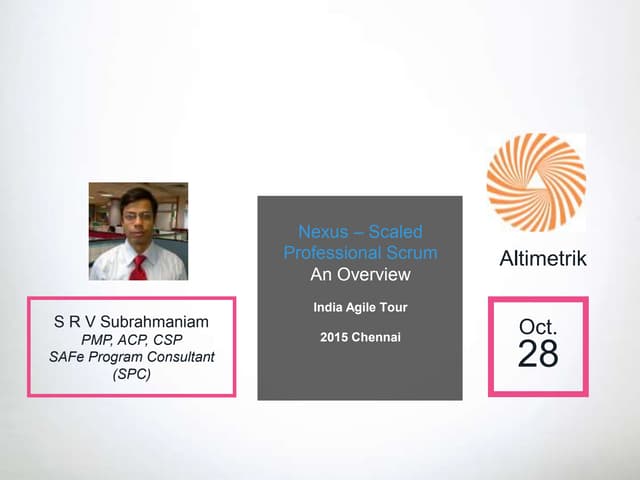 Nexus - Scaled Professional Scrum - An introduction