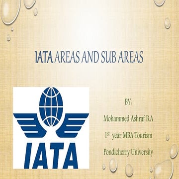 IATA - INTERNATIONAL AIR TRANSPORT ASSOCIATION