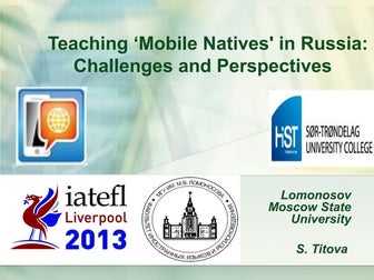 Iatefl 2013 titova
