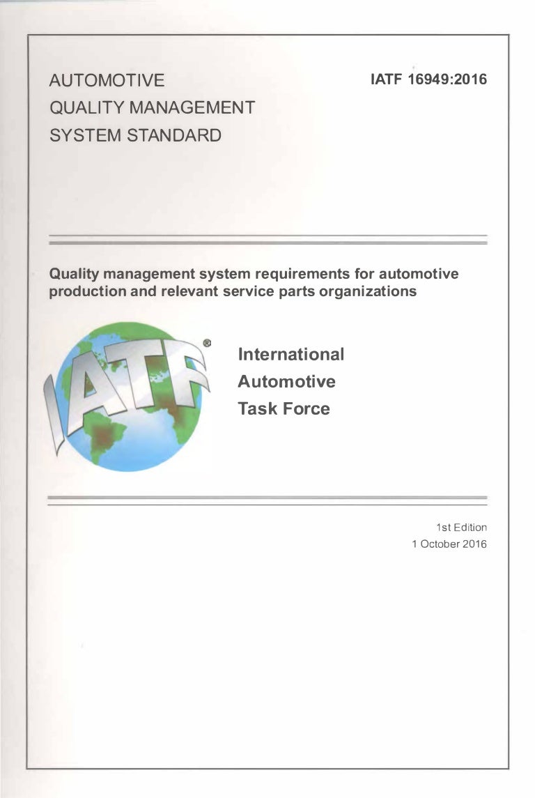 Iatf 16949-2016 cqi diagram 