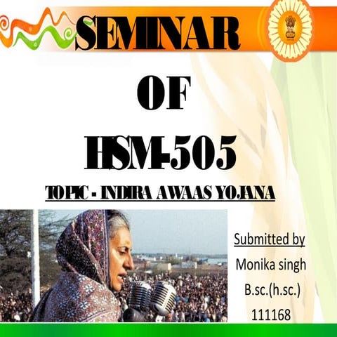 Indira awaas yojana