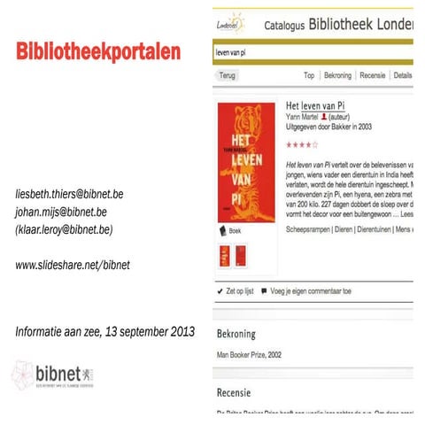 IAZ2013 - Bibliotheekportalen