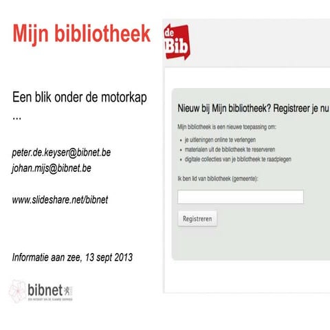 IAZ2013 - Mijn Bibliotheek