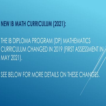IB Math SL/HL IA - To help you with IBDP Math IA coursework. | PPTX