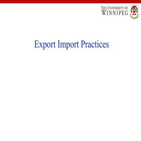 ib-export-import strategy for implmenting what we need