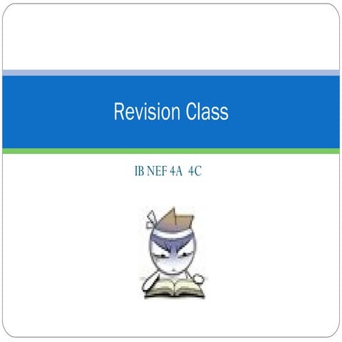 IB Revision Class
