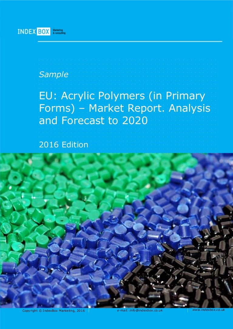 EU Acrylic Polymers (in Primary Forms) Market Report. Analysis and…