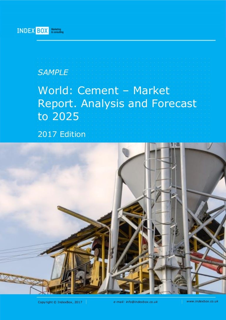 World: Cement - Market Report. Analysis and Forecast to 2020
