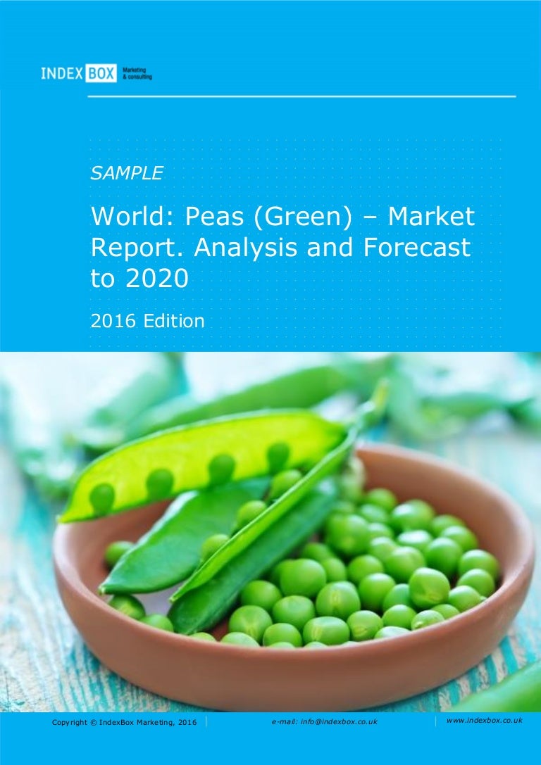 World Peas (Green) Market Report. Analysis And Forecast To 2020