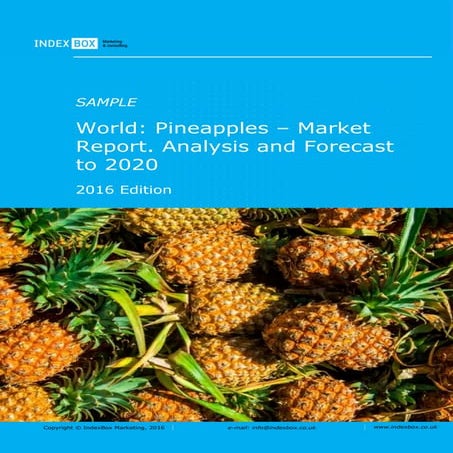 Export potential of pineapple | PPTX
