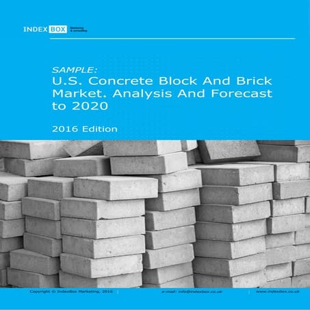 Concrete Bricks Manufacturing Plant Project Report 2024 | PDF