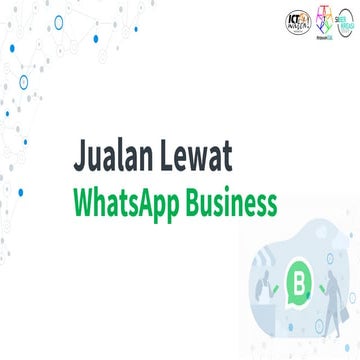 Menggunakan WhatsApp Business buat UMKM Jualan