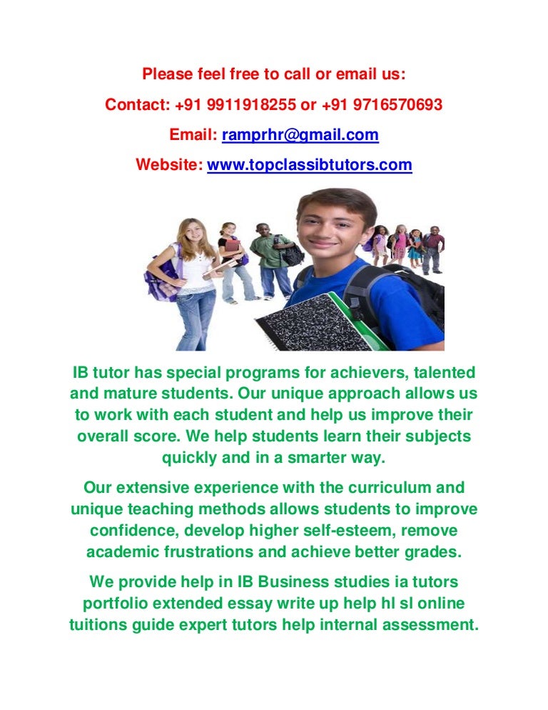 Extended essay ib topics picture