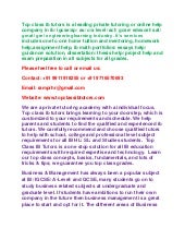 Business management essays