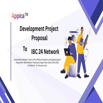 IBC 24 Development Project Proposal.pdf 1 | PDF