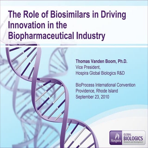 BioProcess International Keynote | PPT