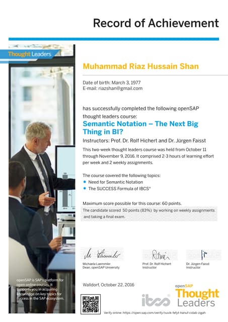 Semantic Notation – The Next Big Thing in BI? 