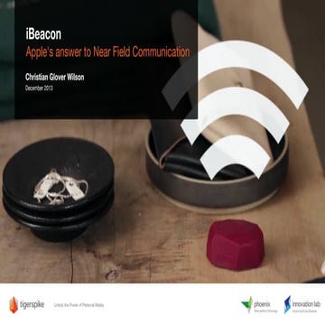 iBeacon introduction and overview