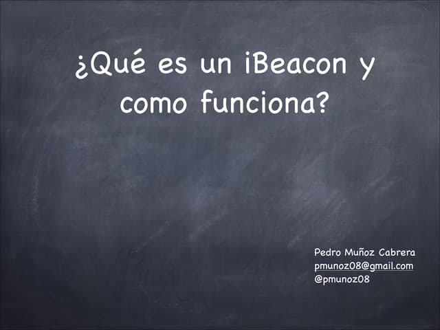 iBeacons