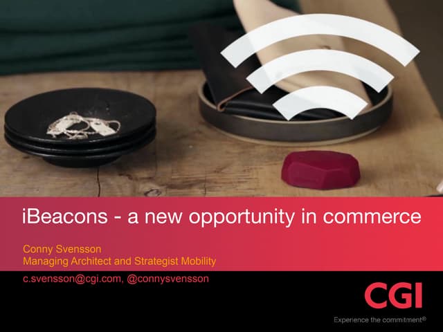iBeacons - micropositioning and context awareness