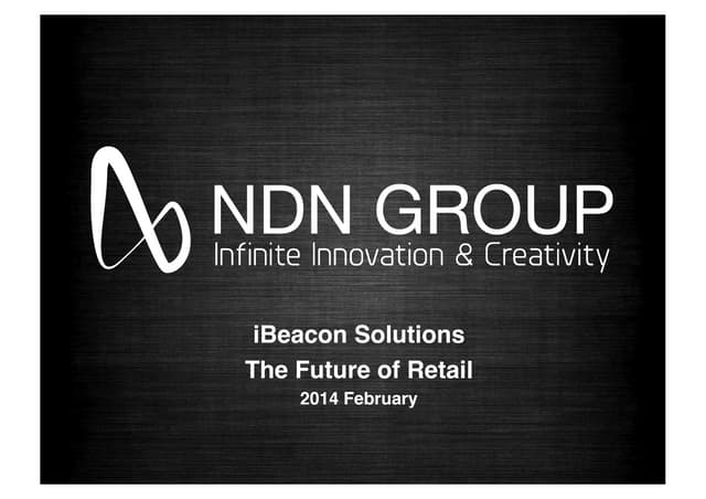 iBeacon Solutions - Sales deck