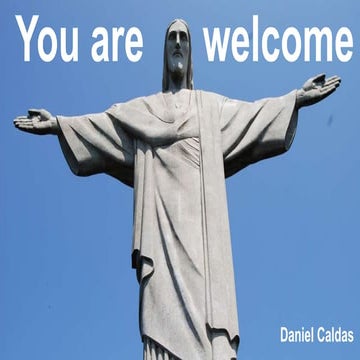 You are welcome - Daniel Caldas - IBEC