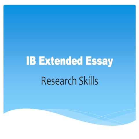 Ib ee presentation