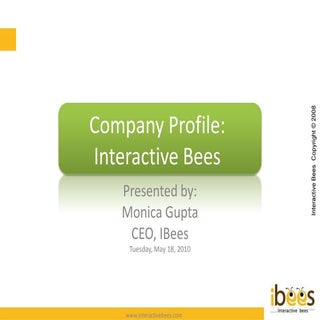 Interactive Bees Corporate PPT - In...