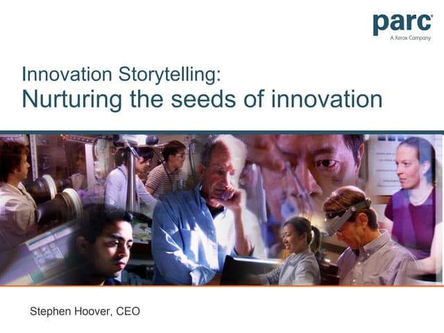 Innovation Storytelling: Nurturing ...