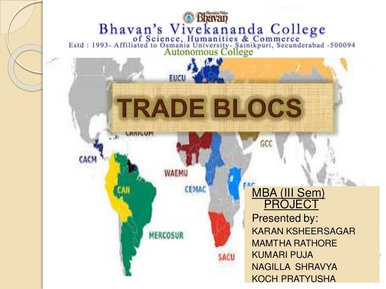 Major Trade Blocks