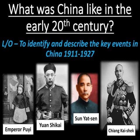 Ib history i 1. what was_china_like_in_the_early_20th