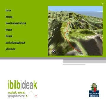 Ibilbideak laburpena