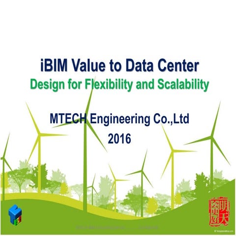 iBIM  value to Data Center from  design to operate
