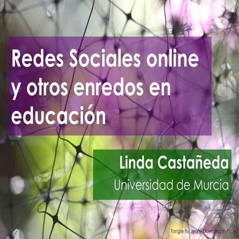 Redes Sociales online y otros enredos en educación