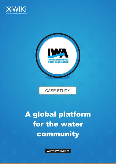 A global platform for the water communicaty