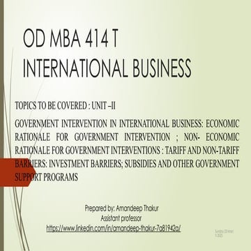 Govt intervention in international business.pptx